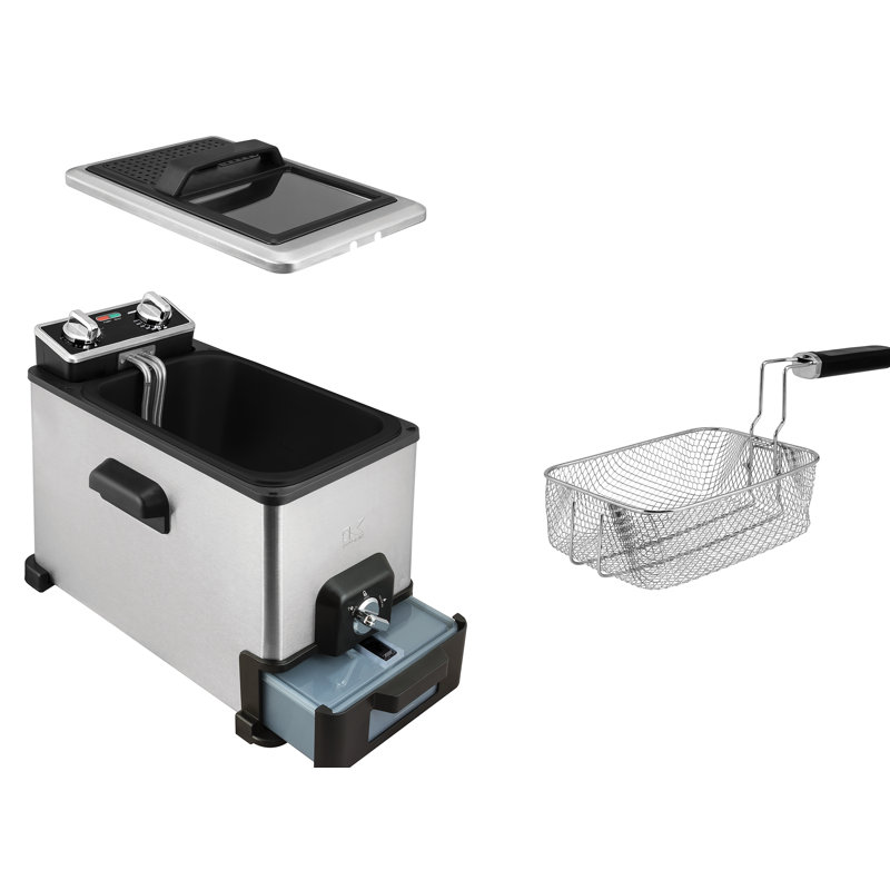 Kalorik 4 Liter Deep Fryer with Oil Filtration XL & Reviews Wayfair